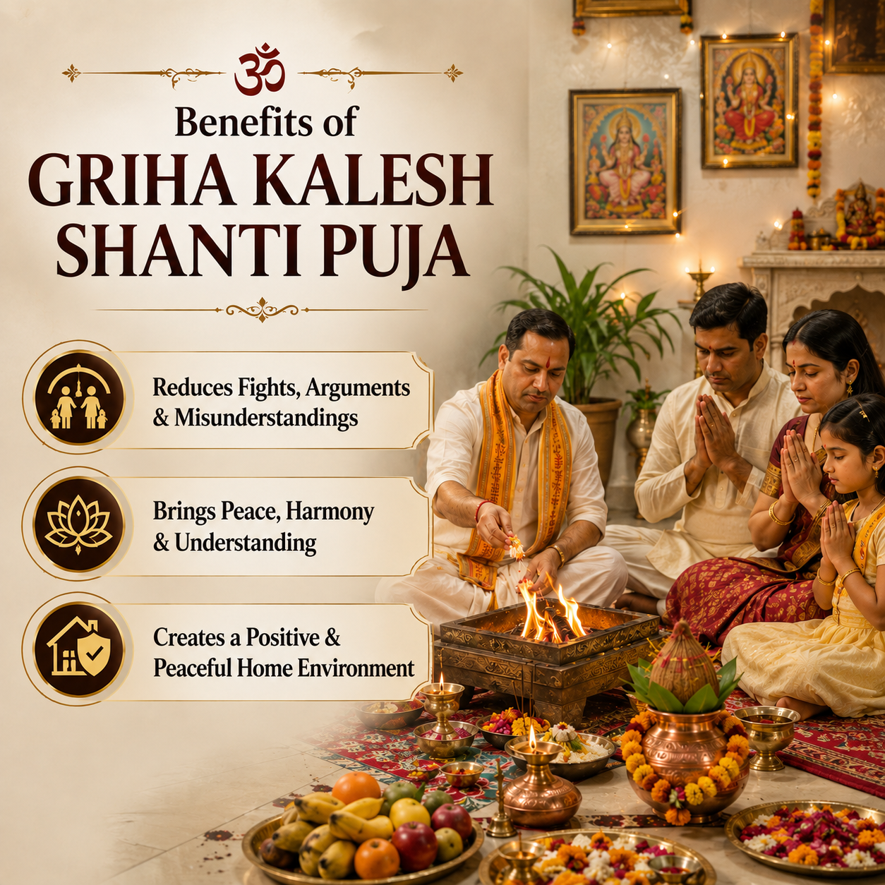 Griha Kalesh shanti puja